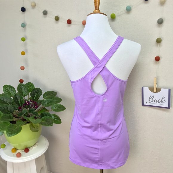 Victoria’s Secret VSX Cross-Back Purple Tank - Picture 3 of 12